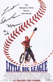 Luke Edwards Signed Little Big League 11x17 Movie Poster w/Billy Haywood