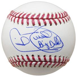 Cecil Fielder Signed Official MLB Baseball w/Big Daddy