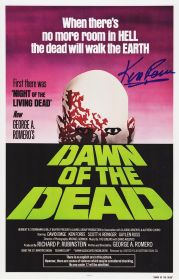 Ken Foree Signed Dawn of the Dead 11x17 Movie Poster
