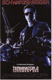 Edward Furlong Signed Terminator 2: Judgment Day 11x17 Movie Poster