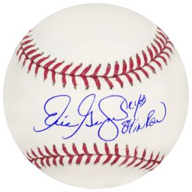 Eric Gagne Signed Rawlings Official MLB Baseball w/84 In A Row, CY'03