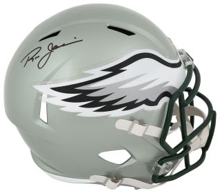 Ron Jaworski Signed Philadelphia Eagles FLASH Riddell Full Size Speed Replica Helmet
