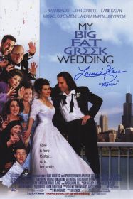 Lainie Kazan Signed My Big Fat Greek Wedding 11x17 Movie Poster w/Maria