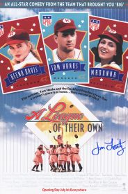 Jon Lovitz Signed A League Of Their Own 11x17 Movie Poster