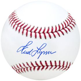 Fred Lynn Signed Rawlings Official MLB Baseball
