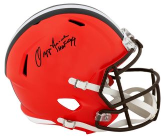 Ozzie Newsome Signed Cleveland Browns Riddell Full Size Speed Replica Helmet w/HOF'99