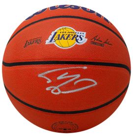 Shaquille O'Neal Signed Wilson Los Angeles Lakers Logo Full Size NBA Basketball - (Beckett)
