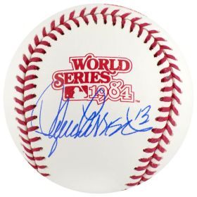 Lance Parrish Signed Rawlings 1984 World Series (Detroit Tigers) Baseball