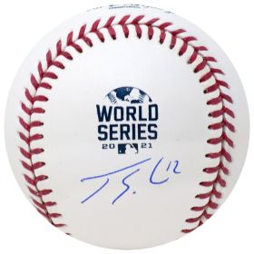 Jorge Soler Signed Rawlings Official 2021 World Series Baseball