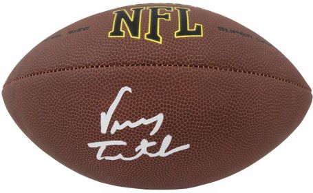 Vinny Testaverde Signed Wilson Super Grip Full Size NFL Football