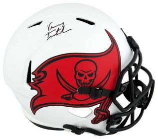 Vinny Testaverde Signed Tampa Bay Buccaneers Lunar Eclipse Riddell Full Size Speed Replica Helmet