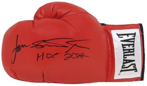 James Toney Signed Everlast Red Boxing Glove w/HOF 2022