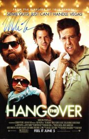Mike Tyson Signed 'The Hangover' 11x17 Movie Poster