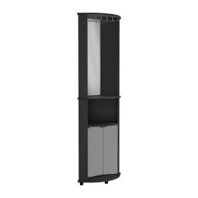 Chicago Corner Bar Cabinet