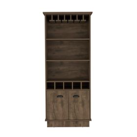 Bar Cabinet Taholah, Living Room, Dark Brown