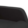 Massage Reclining Chair Black Faux Leather