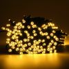 le164ft Waterproof Fairy String Light Outdoor Strip Light Garden Decor Lamp
