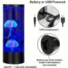 Jellyfish Lava Lamp Vibrant LED Mood Light for Home Dcor