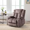 Power Lift Recliner Chair For Elderly, 3 Positions Reclining Chairs With 2 Cup Holders, Electric Sofa Recliner for Livingroom, Comfy Theater Recliner